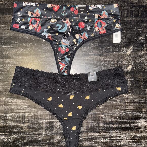 Lot of 5 Torrid Thong Panties Size 00X 00 - Picture 4 of 7